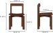 Daifuku Dining Chair (Set of 2 - Walnut Stained Ash)
