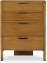 4 Drawer Chest - Brown