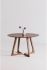 Godenza Dining Table (Round- Walnut)