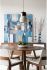 Godenza Dining Table (Round- Walnut)