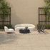 Palma Outdoor Lounge Chair (Black)