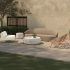 Palma Outdoor Lounge Chair (Warm Brown)