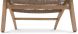 Palma Outdoor Lounge Chair (Warm Brown)