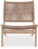 Palma Outdoor Lounge Chair (Warm Brown)