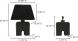 Yara Table Lamp (Black)