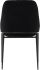Sedona Dining Chair  (Set of 2 - Shadowed Black Velvet)