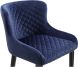 Etta Bar Stool (Dark Blue)