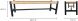 Hawthorn Bench (Large - Black)