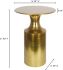 Rassa Accent Table (Polished Gold)