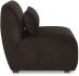 Amelia Modular - Espresso (Slipper Chair)