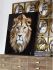African Lion Painting