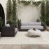 Soma Outdoor Accent Chair (Dark Brown)