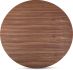 Otago Dining Table (Round - Walnut)