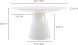Otago Dining Table (Round - White)