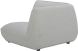 Zeppelin Modular - Salt Stone White (Corner Chair)