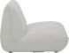 Zeppelin Modular - Salt Stone White (Slipper Chair)