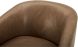 Oscy Swivel Chair (Tan Leather)