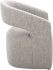 Barrow Rolling Dining Chair (Grey Storm Performance Fabric)