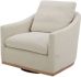Linden Swivel Chair (Soft Beige)