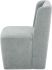 Cormac Rolling Dining Chair (Slate Green Performance Fabric)