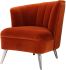 Layan Accent Chair (Left - Orange)
