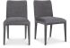 Calla Dining Chair (Set of 2 - Dark Grey)