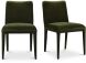 Calla Dining Chair (Set of 2 - Green Velvet)