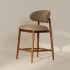 Ellie Counter Stool (Light Brown)