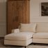 Hutton Sectional (Left - Beige)