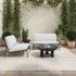 Salma Outdoor Accent Chair (White)