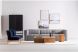 Lyric Modular - Grey (Arm Chair - Right)