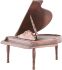 Baby Grand Piano (Bronze)