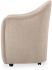 Drava Rolling Dining Chair (Beige)