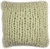 Abuela Wool Feather Cushion (Natural)