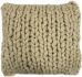 Abuela Wool Feather Cushion (Sand)