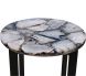 Blanca Agate Accent Table