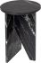 Grace Accent Table (Black Marble)