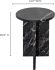 Grace Accent Table (Black Marble)