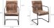 Ansel Arm Chair (Set of 2 - Light Brown)
