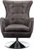 Apsley Leather Swivel Chair