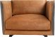 Messina Leather Arm Chair (Cognac)
