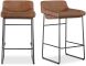 Starlet Counter Stool (Set of 2 - Cappuccino)