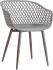 Piazza Outdoor Chair (Set of 2 - Grey)