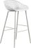 Piazza Outdoor Barstool (Set of 2 - White)