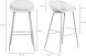 Piazza Outdoor Barstool (Set of 2 - White)