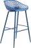 Piazza Outdoor Barstool (Blue - Set of 2)