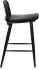 Looey Counter Stool (Set of 2 - Black)