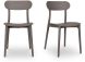 Set of 2 - Taupe