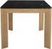 Angle Dining Table (Black Marble - Small Rectangular)