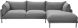 Jamara Sectional (Right - Charcoal)